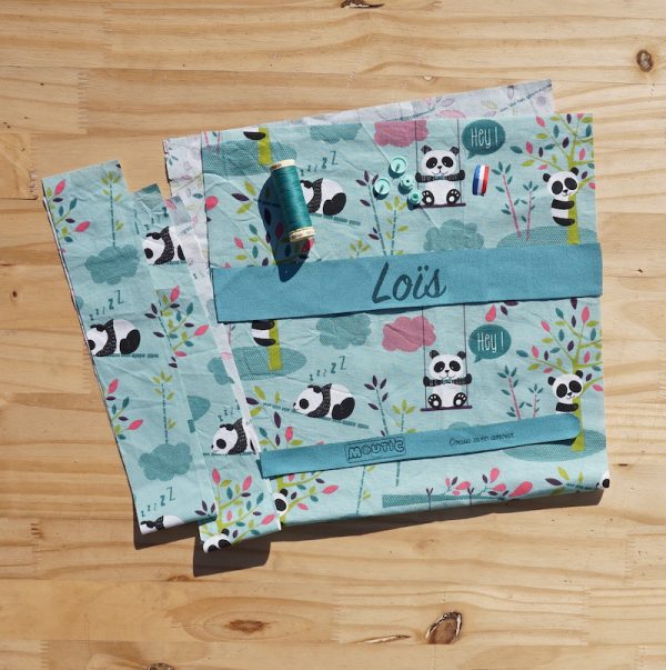 Kit Sac Enfant Panda Personnalisé
