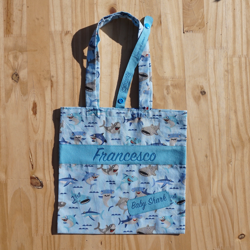 tote-bag enfant requin